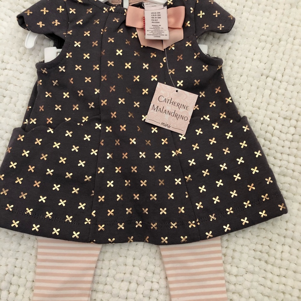 Baby girl matching set